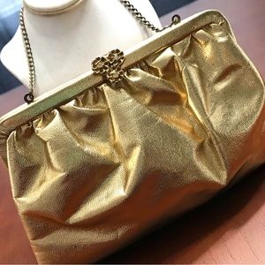 Vintage Gold Purse